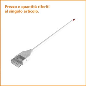 Cavo connettore + fili spelati per strip led 230V
